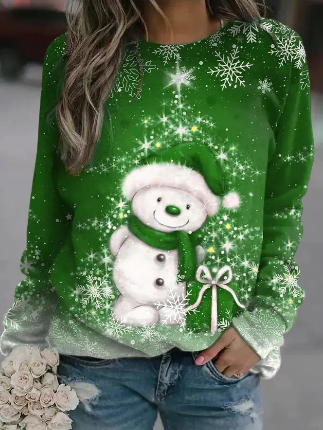 Maglioncino da donna stile natalizio