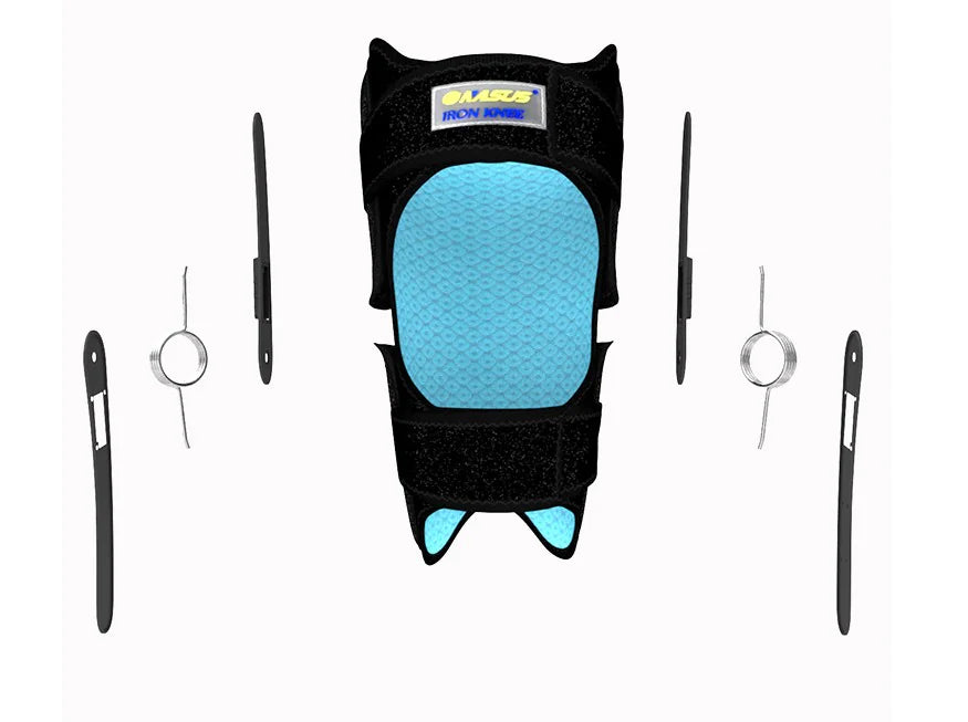 Tutore di supporto per il ginocchio con dispositivo di protezione della rotula