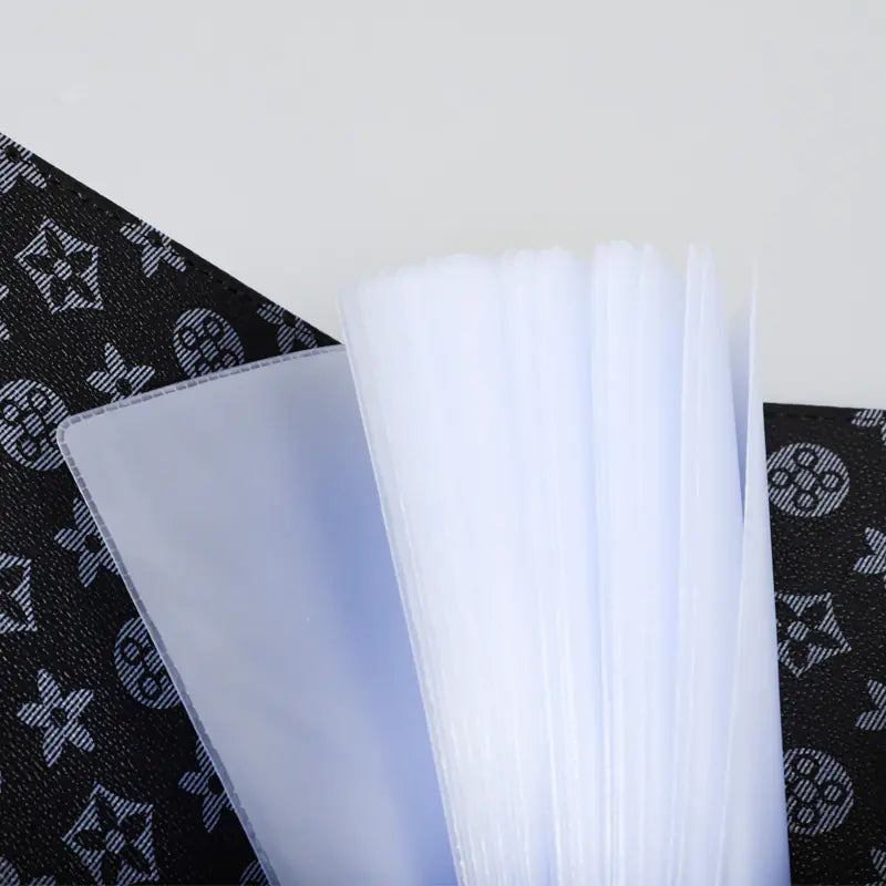 Nuovo portafoglio portadocumenti in pelle testurizzata