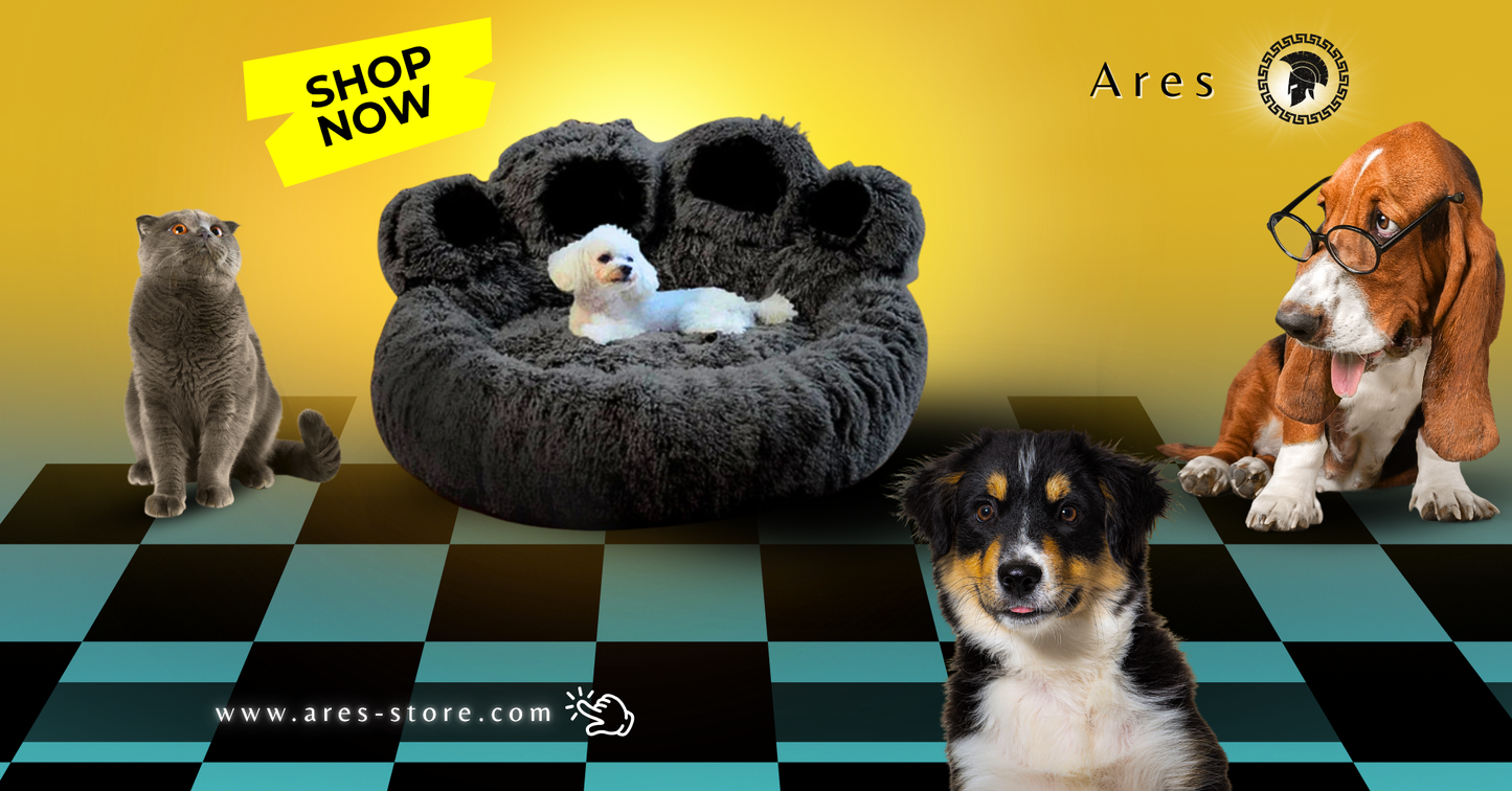 Cuccia Morbida a Forma di Zampa – Il Nido Perfetto per Cani e Gatti ⚠️ AFFRETTATI, DAL 27/11/2025 QUANTITA' LIMITATA DI SCORTE
