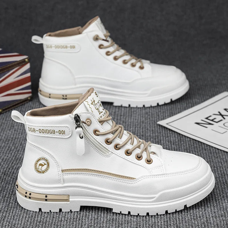 Scarpe da Donna Invernali – Stivaletti Caldi alla Caviglia | Sneakers Antiscivolo | Stivali da Neve e da Moto