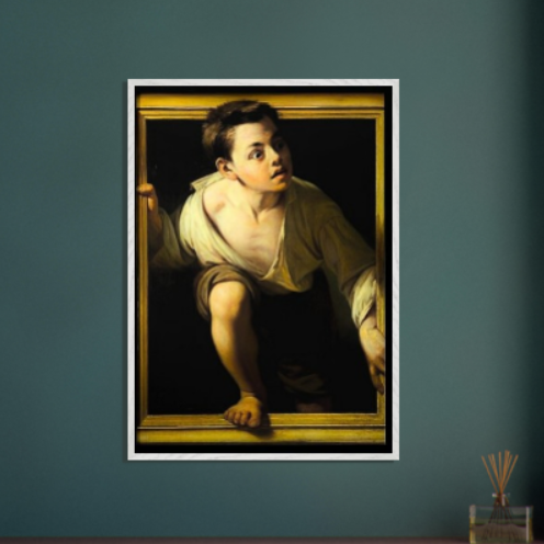 Il ragazzo che esce dal quadro - Michelangelo Merisi da Caravaggio - 1596–1598