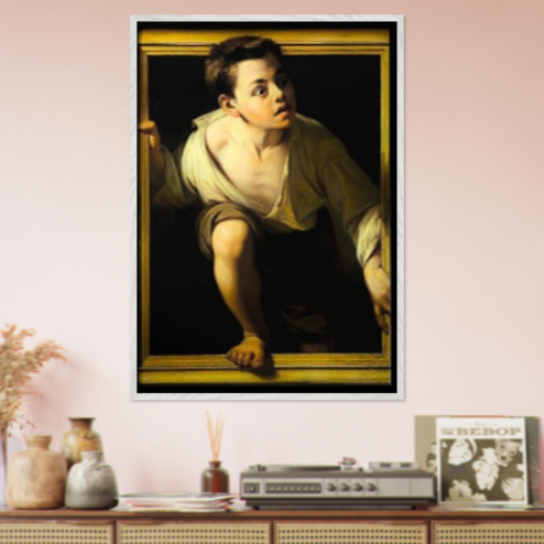 Il ragazzo che esce dal quadro - Michelangelo Merisi da Caravaggio - 1596–1598