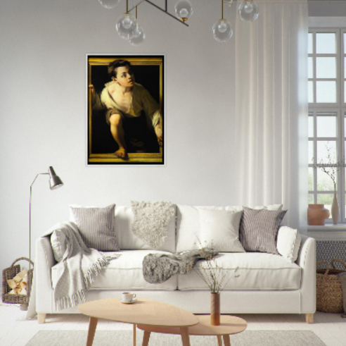 Il ragazzo che esce dal quadro - Michelangelo Merisi da Caravaggio - 1596–1598