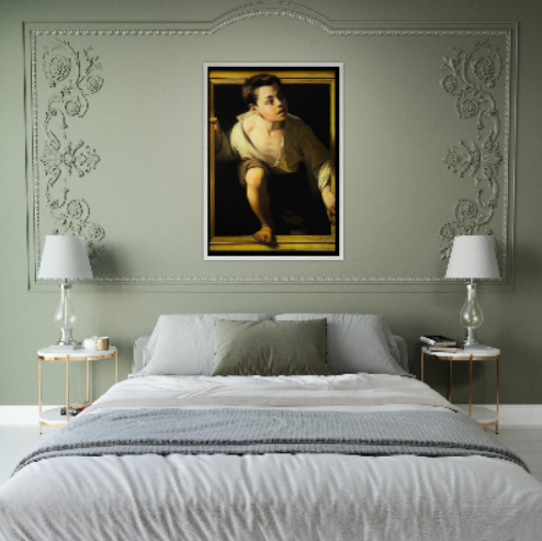 Il ragazzo che esce dal quadro - Michelangelo Merisi da Caravaggio - 1596–1598