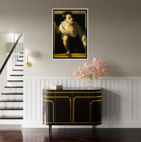 Il ragazzo che esce dal quadro - Michelangelo Merisi da Caravaggio - 1596–1598