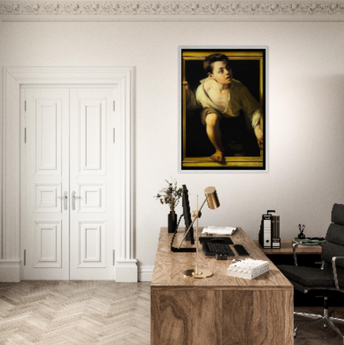 Il ragazzo che esce dal quadro - Michelangelo Merisi da Caravaggio - 1596–1598