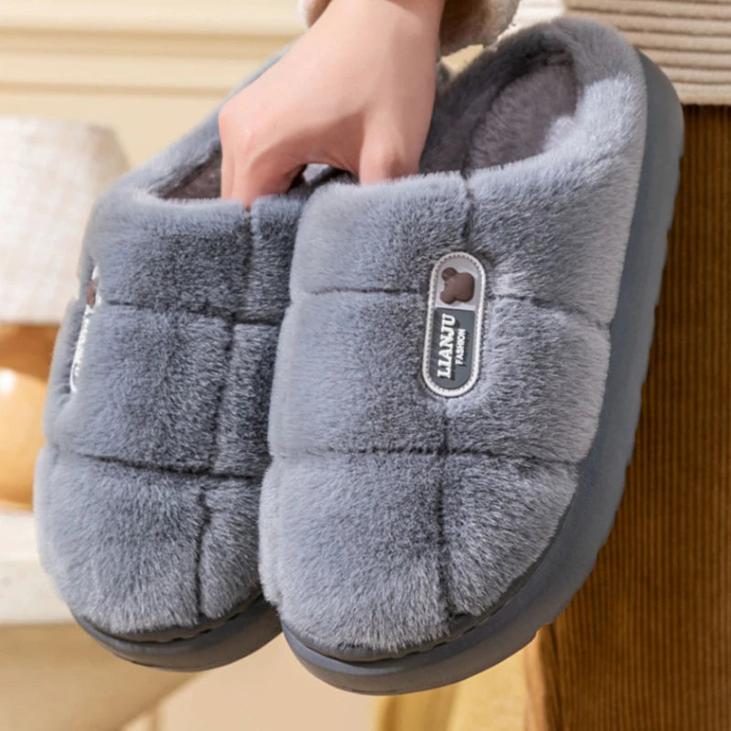 Pantofole Invernali da Unisex in base al colore – Morbide, Calde e Confortevoli | Interno in Pelliccia | Suola EVA Antiscivolo