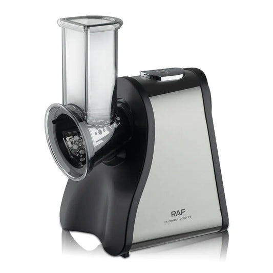 Grattugia elettrica per formaggio e affettatrice per verdure