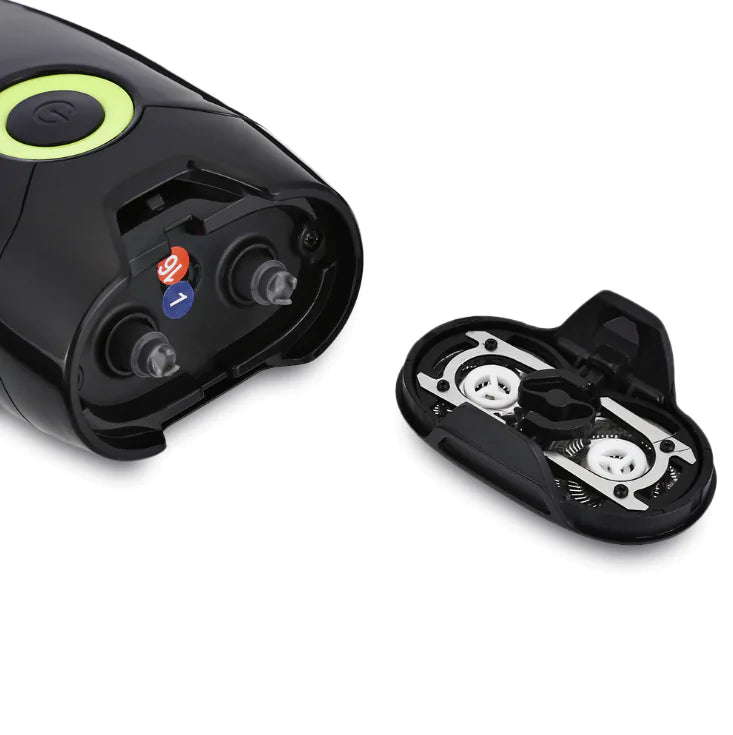 Rasoio elettrico rotante a doppia testina KM-202A