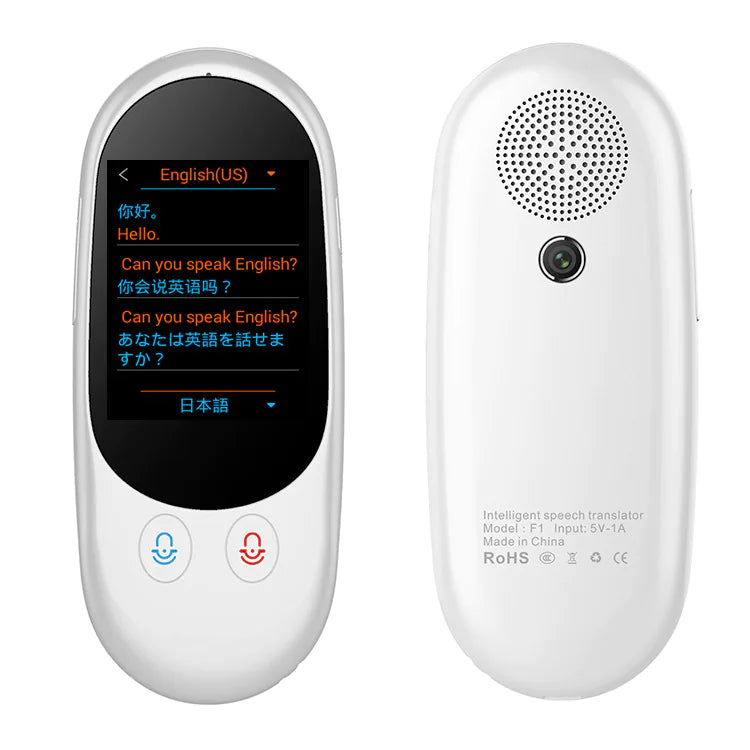 Traduttore vocale intelligente con traduzione di foto offline