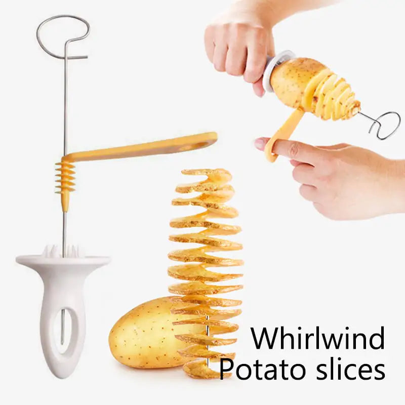 Utensile da cucina riutilizzabile per tagliare e affettare le patate