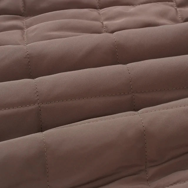 Gilet reversibile con tasca con zip da donna per autunno/inverno