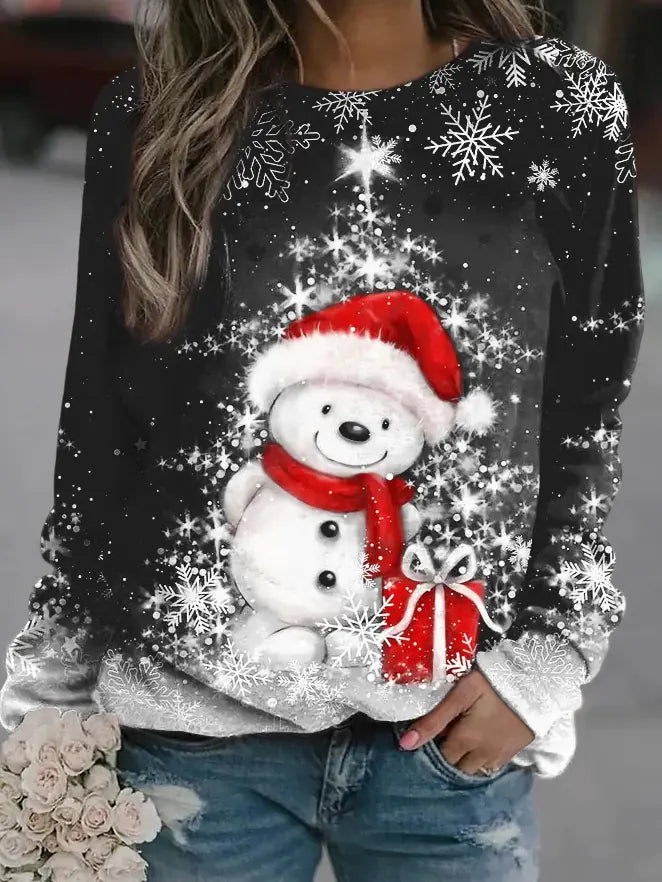 Maglioncino da donna stile natalizio